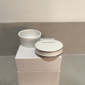 Authentic NEW Pandora Ceramic Ring/Earring/Charm Box - Limited Edition.